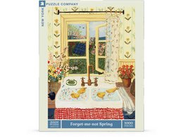 New York Puzzle Company Puzzle Glem-me-Not Spring-1000 stykker