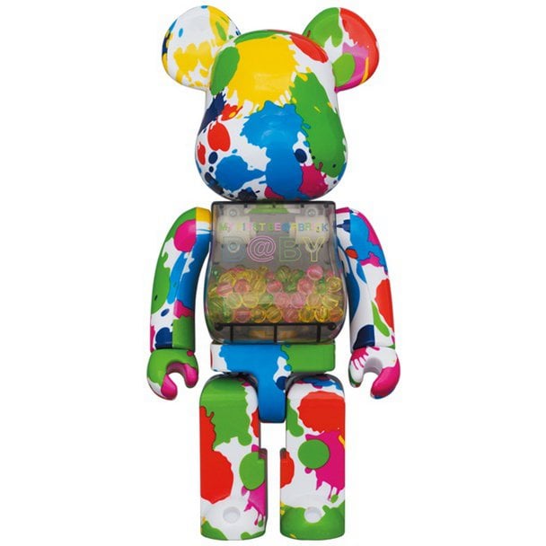 400% & 100% Bearbrick set - My First Bearbrick Baby (Color Splash)