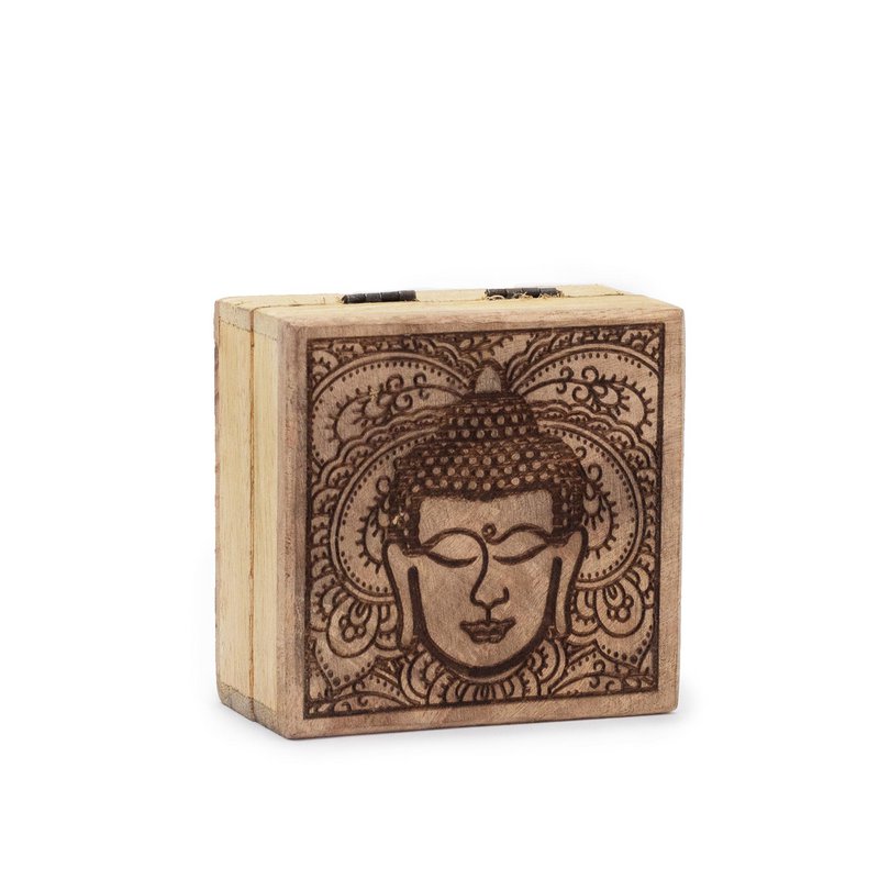 Wholesale Wooden Boxes and Trays with Buddha & Hamsa Design