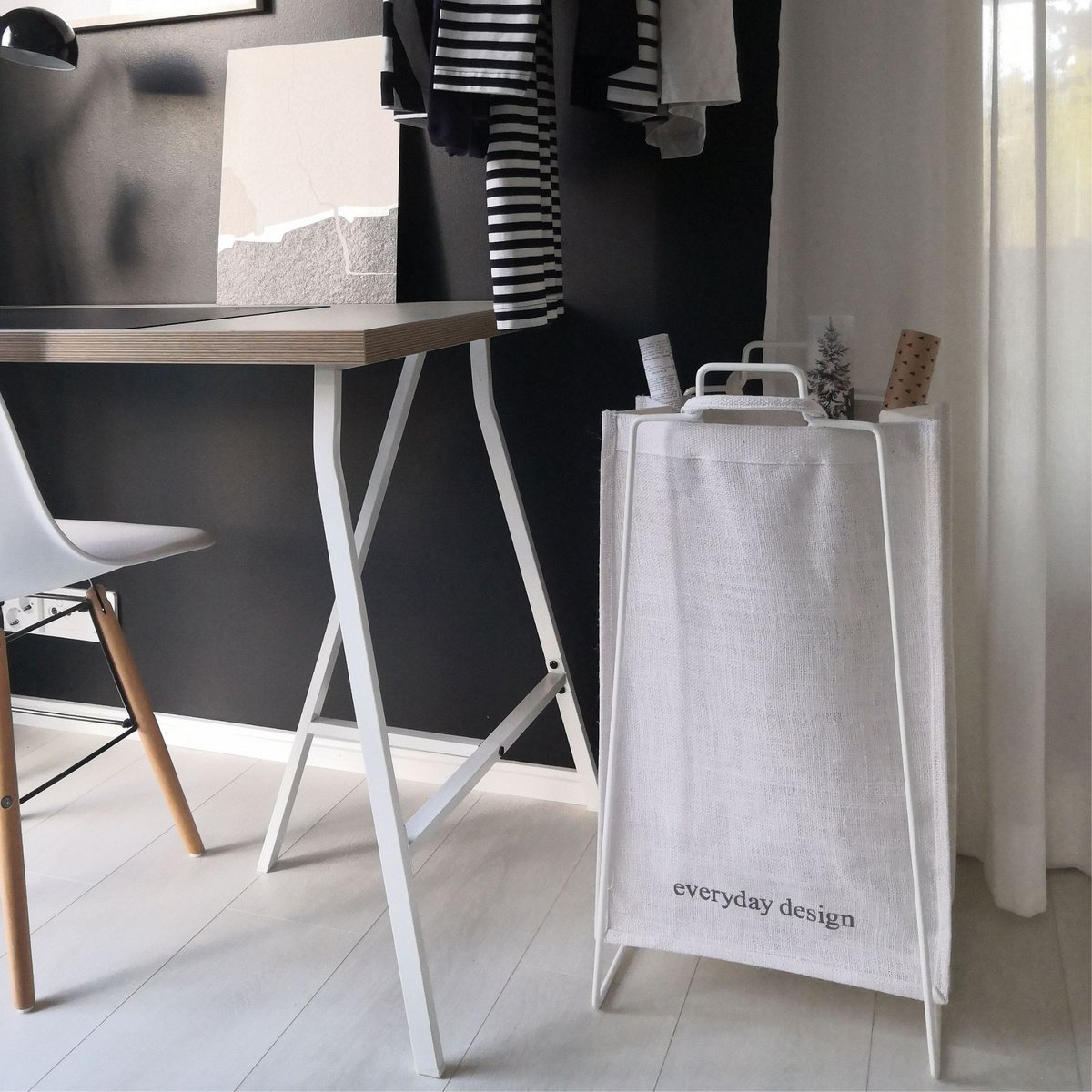 TURKU XL -recyclinghouder wit