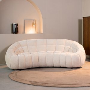 Hazer Bank Cloud - Natural - Chenilla - 3 Puntos 238 x 77 x 115 cm