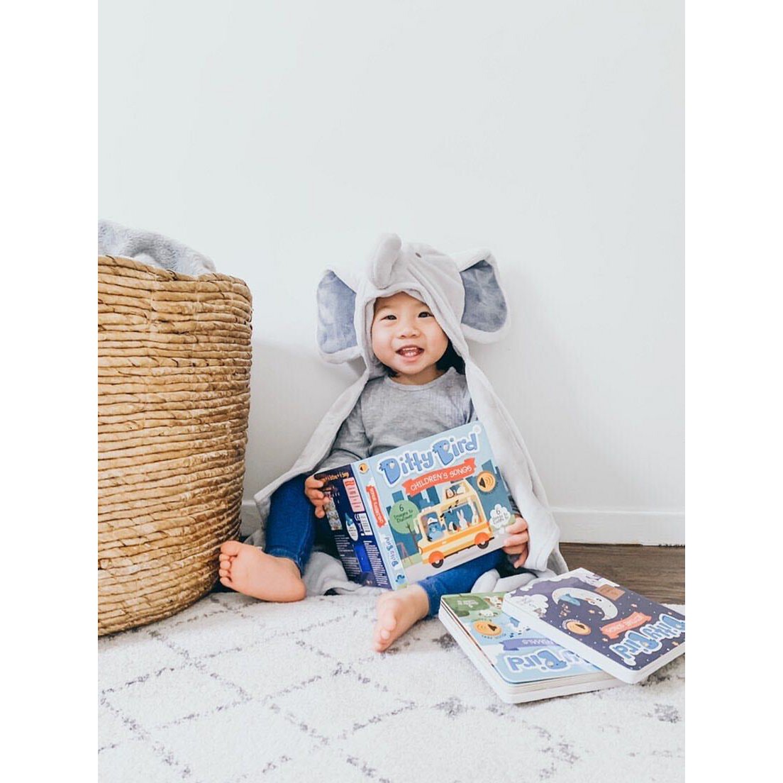 Ditty Bird babygeluidenboek: kinderliedjes