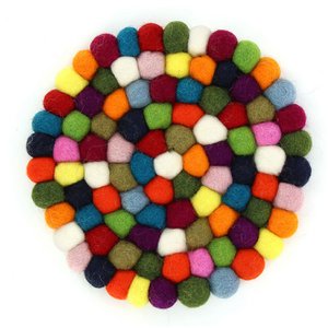 Top coats colorful balls