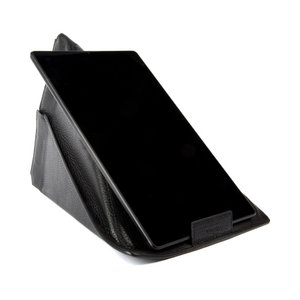 K0031AB | Case/Modular Tablet Stand in Genuine Leather, full grain, dollar grain. Black colour. Closing with magnets. Dimensions: 22 x 31 cm. Packaging: Tnt bag