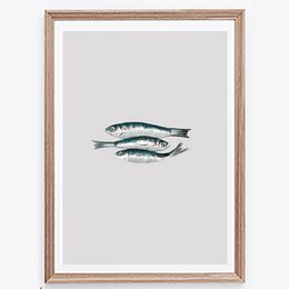 Póster 3 sardinas