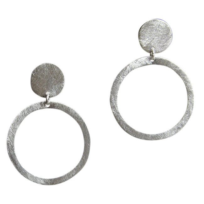 E 986 Ohrstecker, Silber