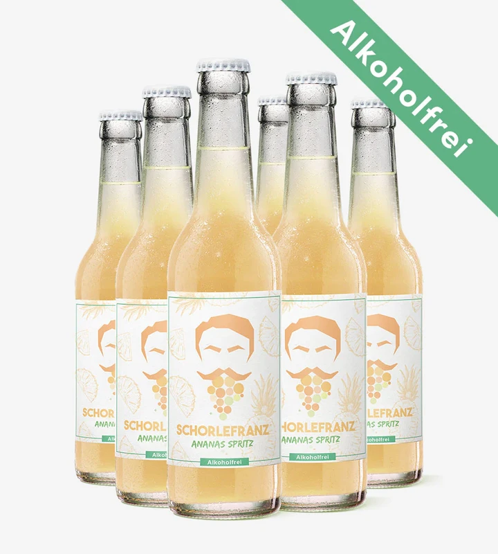 Ananas-Spritz Alkoholfrei - Weinschorle 0,33 l