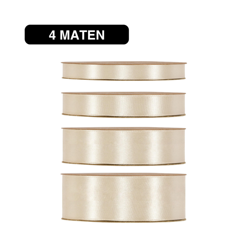 Double Satin Classic – Crème – 50m – Lint