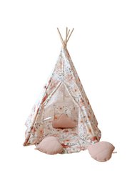 "Flower power" tipi og måttesæt