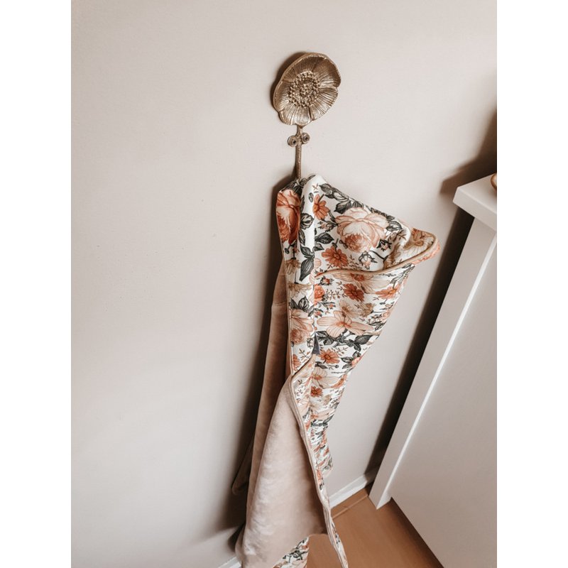Wrap cloth Boho flower nude - nude
