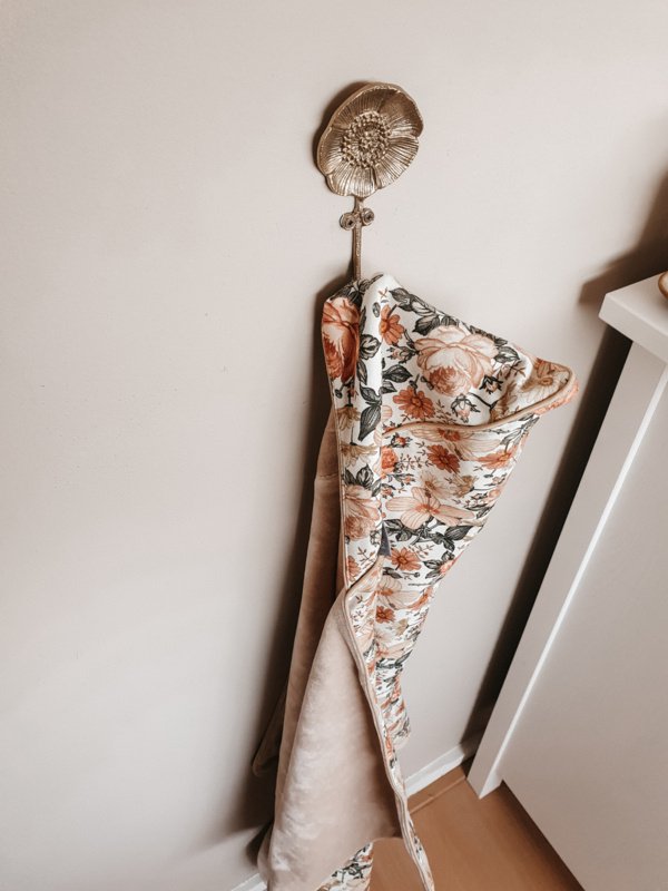 Wrap cloth Boho flower nude - nude