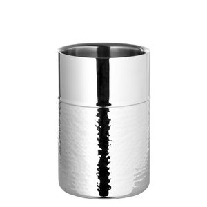 Wine cooler Nassau stainless steel silver colored Ø 12 cm H 18 cm