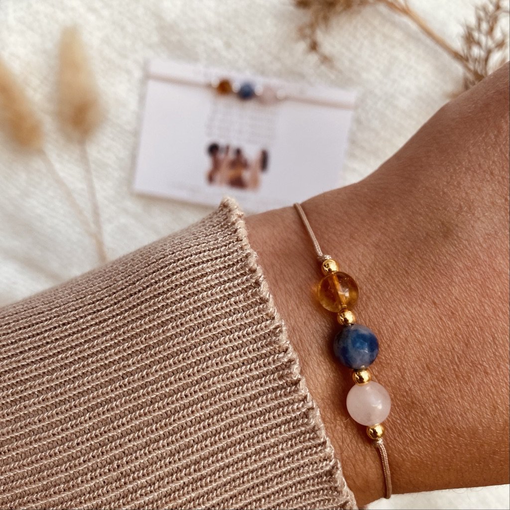 Edelsteinarmband - Ich bin perfekt