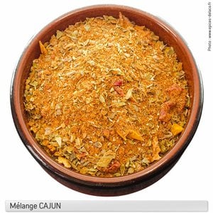 Cajun - Mischung aus Gewürz und Geschmack - Öko -Wiederaufladung