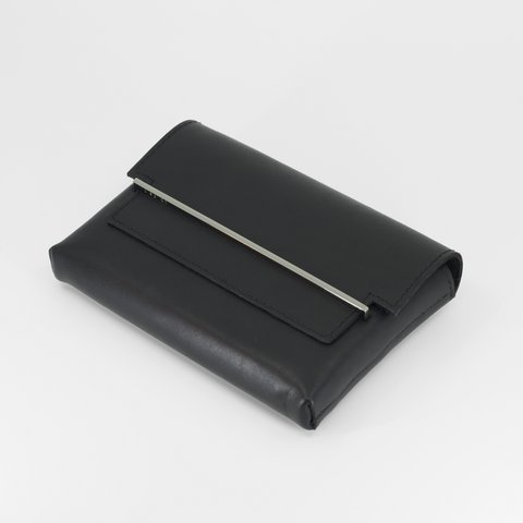 FRAME clutch - zwart rhodium