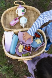 Cutlery Set and Case Zoe the Koala Fog
