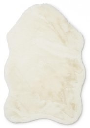 Flauschiger Teppich_Elfenbein