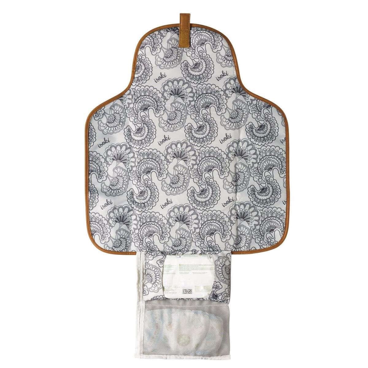 Changing mat Isoki Cognac