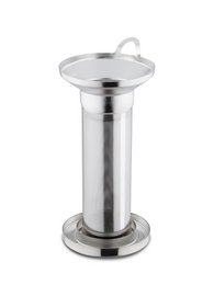 Deep tea filter for vacuum jugs including drip tray