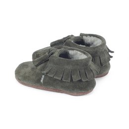 Babyschuhe Mokassins aus weichem Leder
