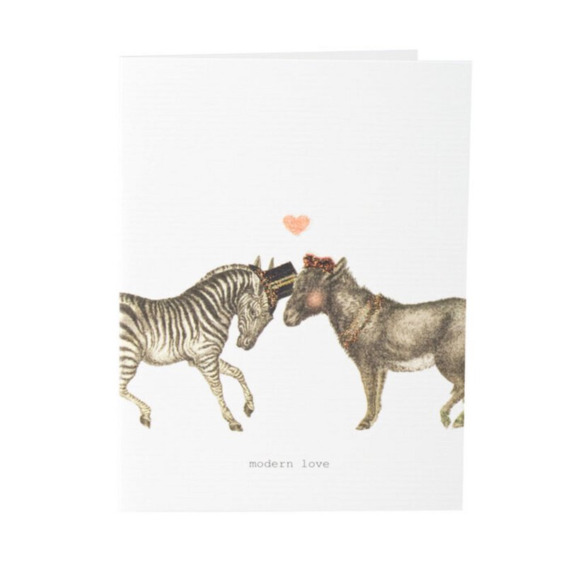 Modern Love Greeting Card