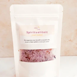 Espiritualidad de la sal del baño
