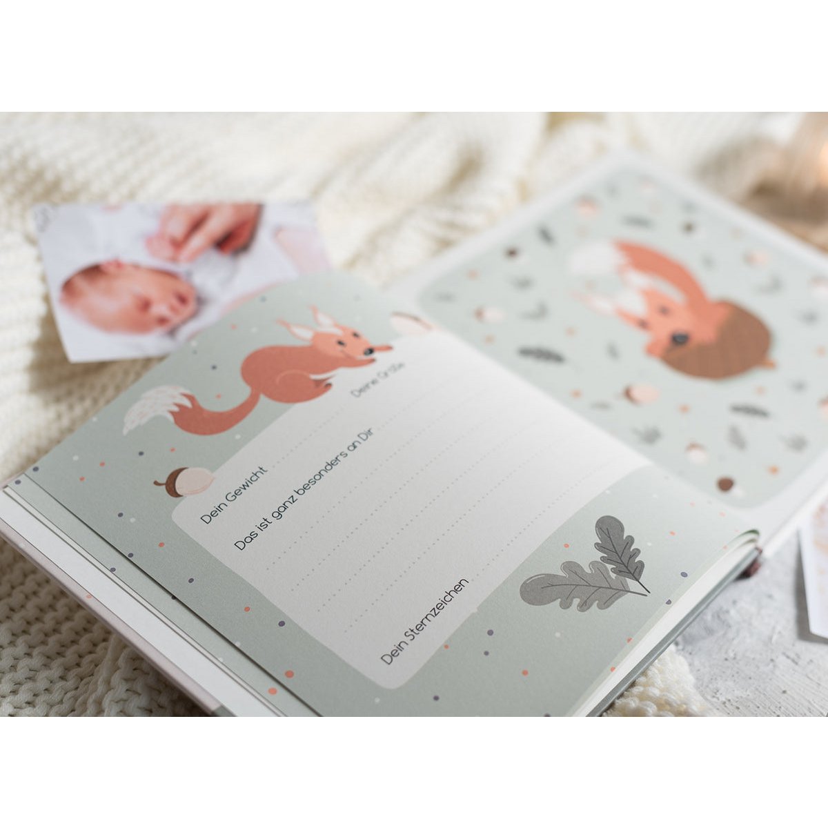 Libro de bebé - mi primer año