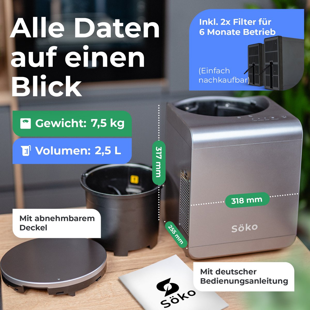 Composteur électrique
