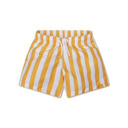 Badeshorts – Gelb/Weiß – Flow