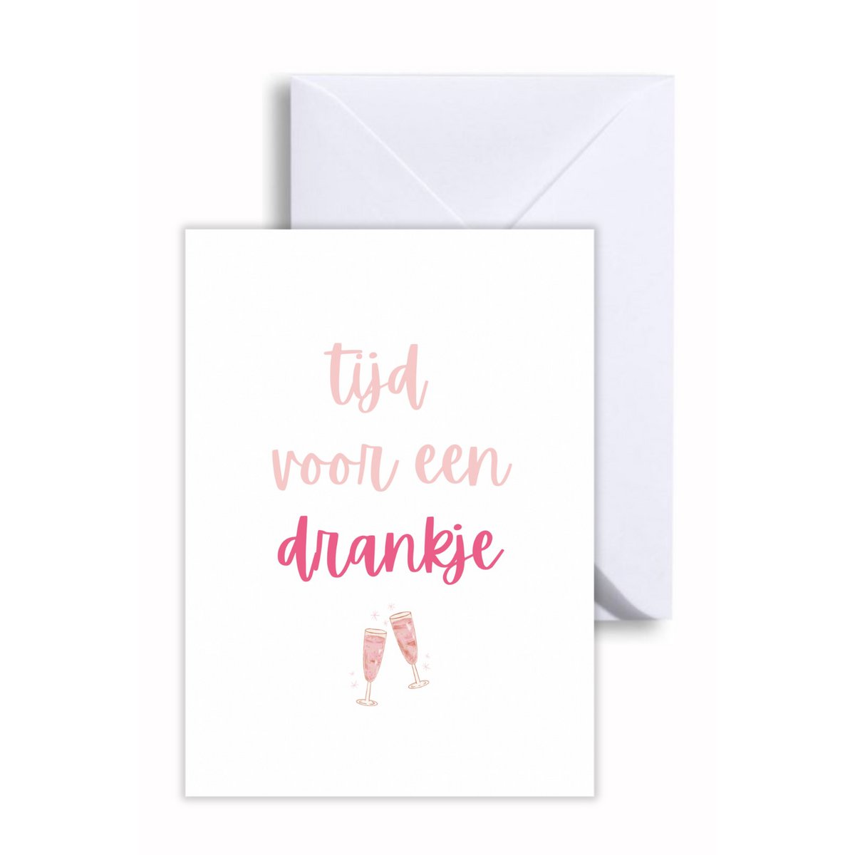 Tarjeta de felicitación XL - Hora de tomar una bebida