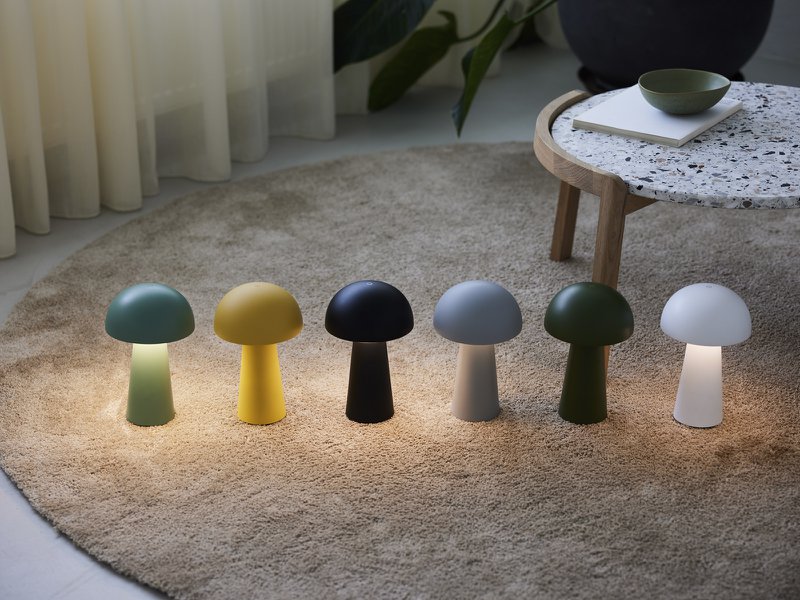 BORDLAMPE MOVE ME LYSEGRÅ