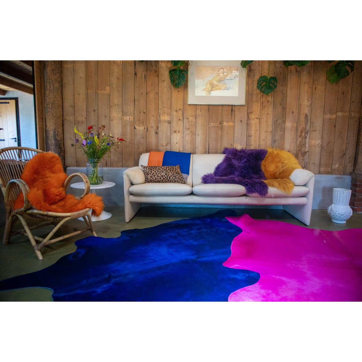 Cowhide rug – Dyed | 7 variants