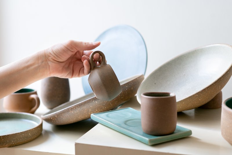 ESPRESSOTASSE AUS KERAMIK – HANDGEFERTIGT – 100 % HANDWERKLICH