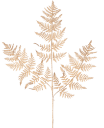 Kunsttak Varen 78 cm goud
