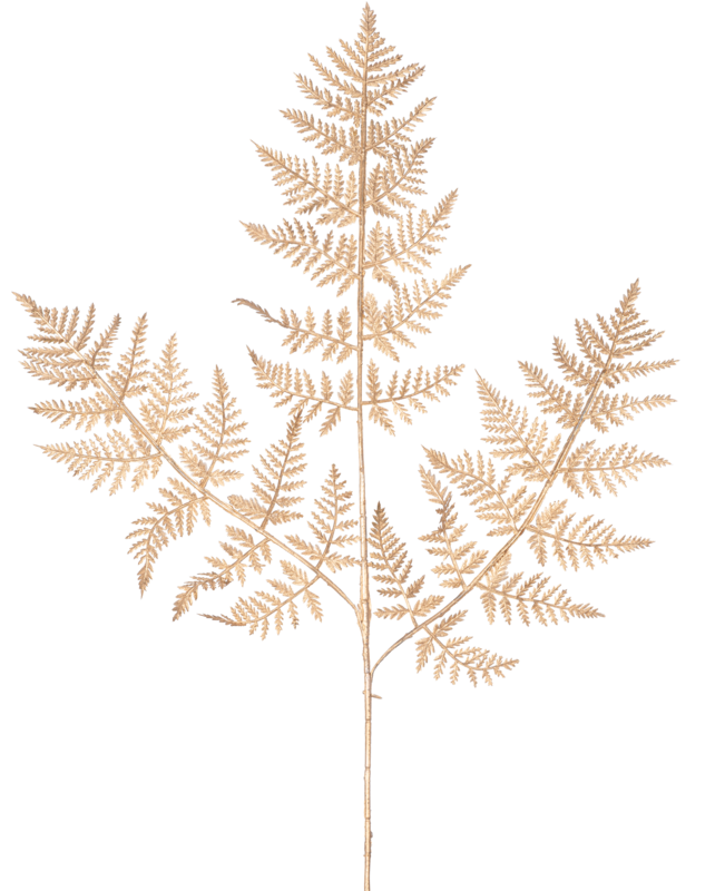 Kunsttak Varen 78 cm goud