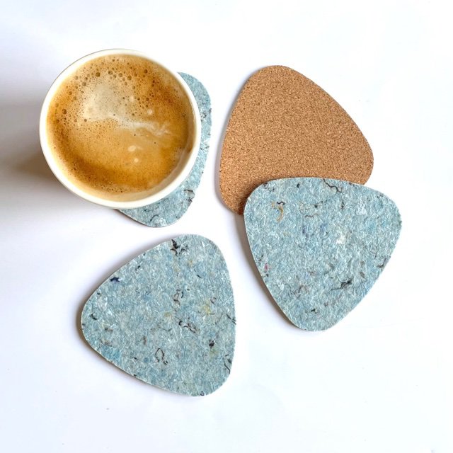 Coasters Plectrum - set of 4