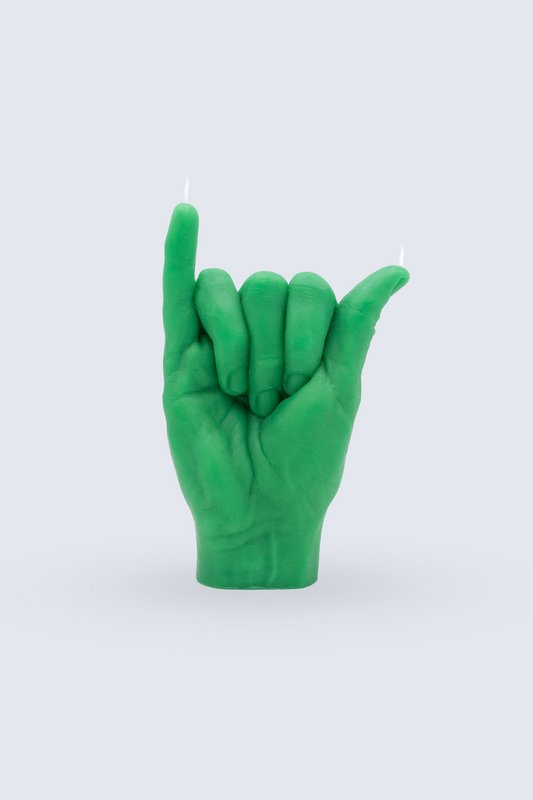Shaka Candle Green
