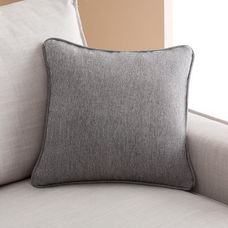 Poszewka na poduszkę 43x43cm GOFIS HOME Zuri Grey Rock 508/ 15