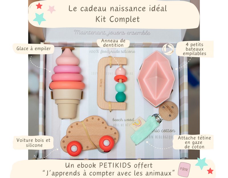Montessori Awakening Box 3-36 Monate - Geburtsgeschenke