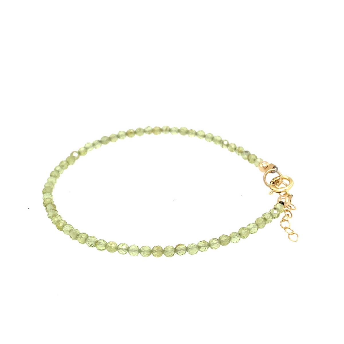Petite Peridot - Armband mit Geburtsstein - Monat August