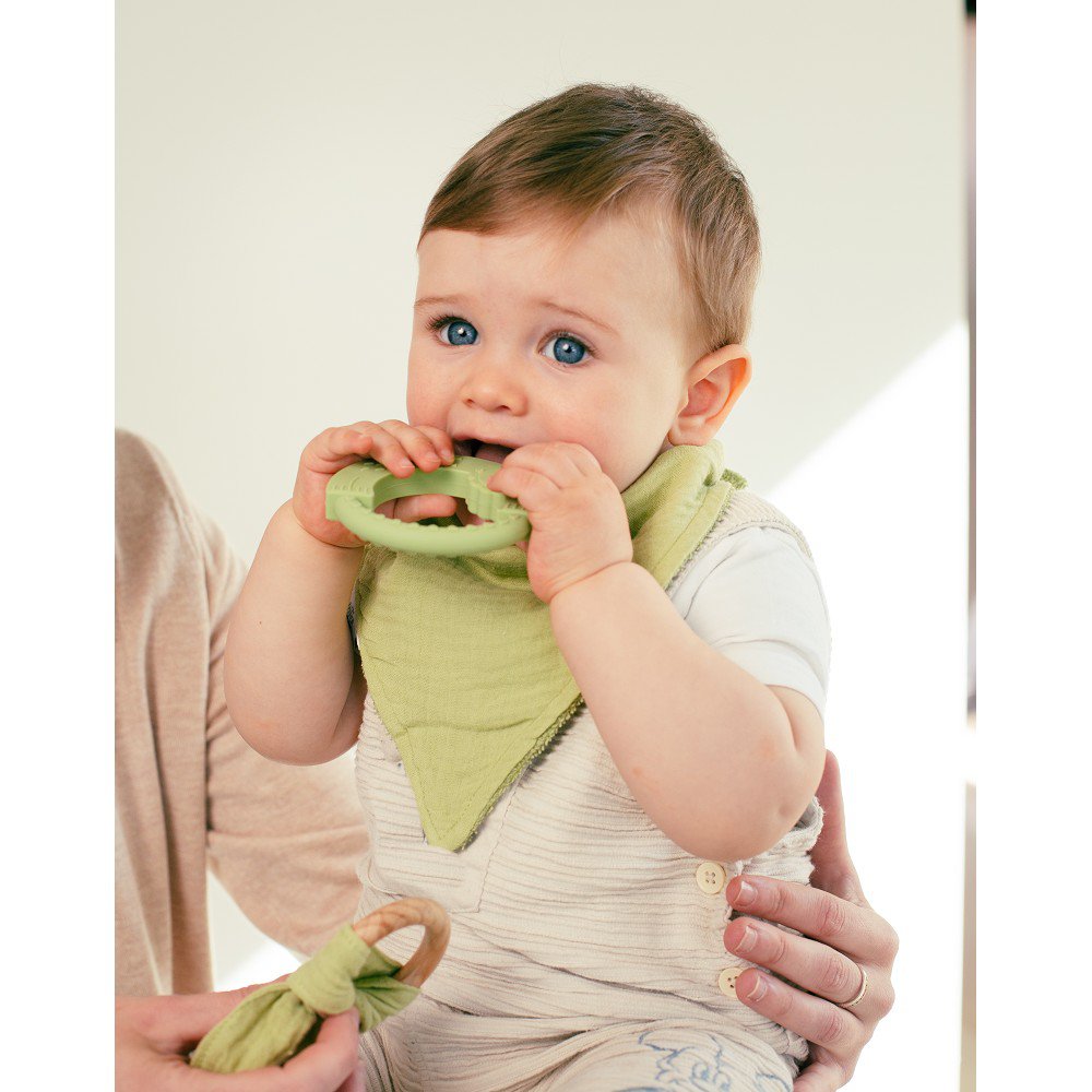 SILICONE BIJTJE - GRIJS BENZINE
