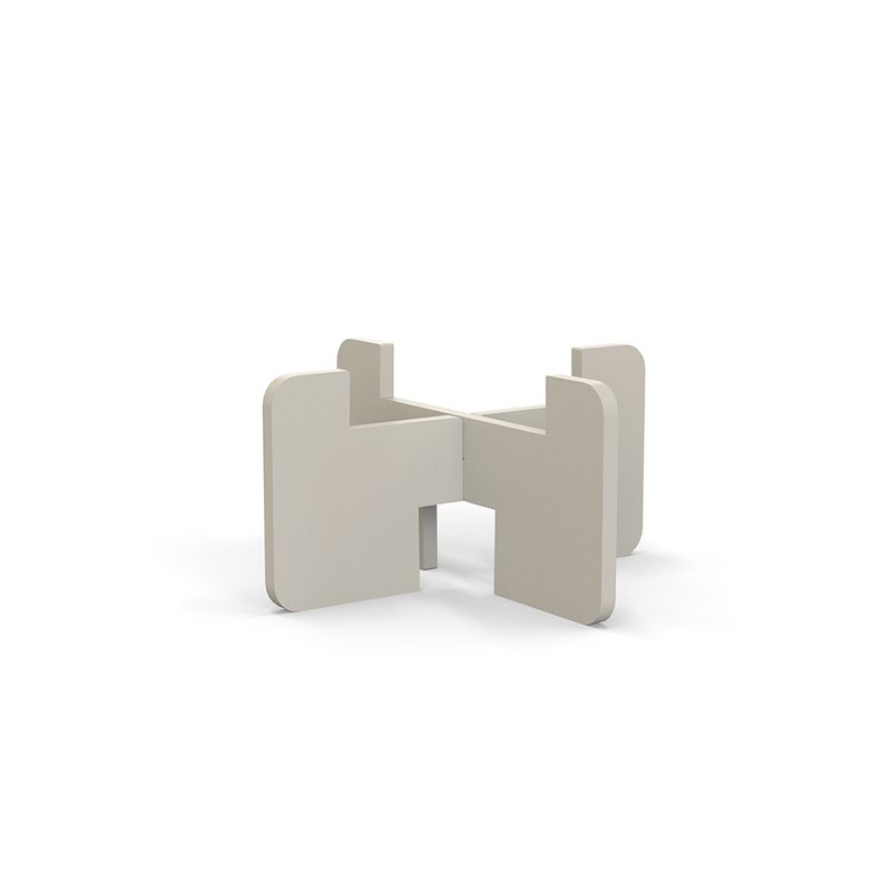 Rocket (candele) standard - 80x40mm - beige / grigio chiaro
