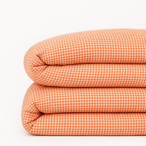 Gingham Organic Cotton Duvet Cover