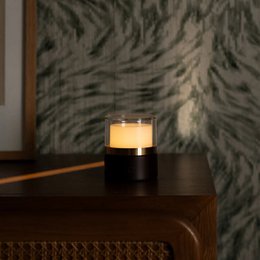 Leo Dark Brown Rechargeable Lamp