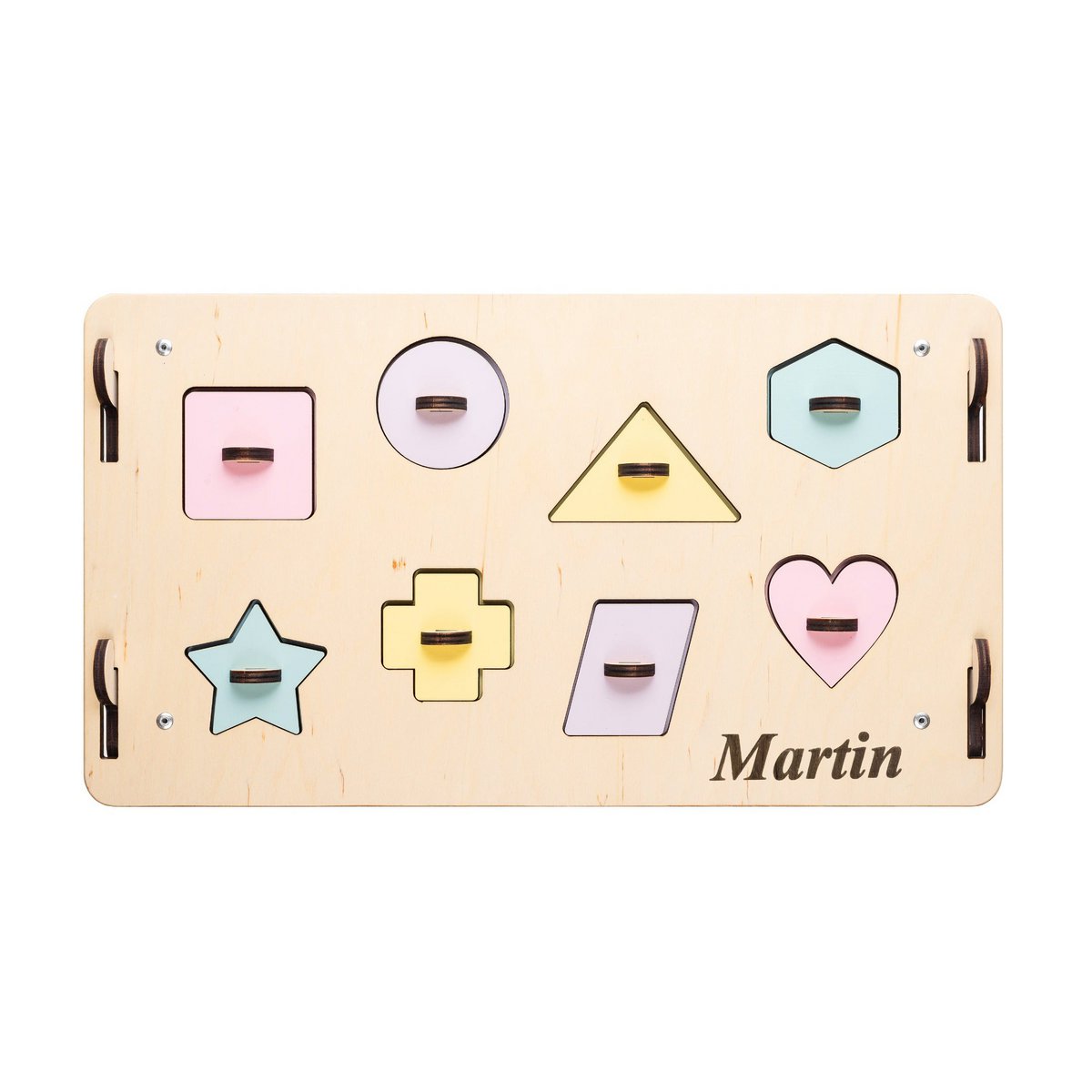 Casita sensorial BusyBoard Natura Pastel - edición limitada
