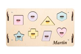 Maison de jeux sensorielle BusyBoard Natura Pastel - édition limitée