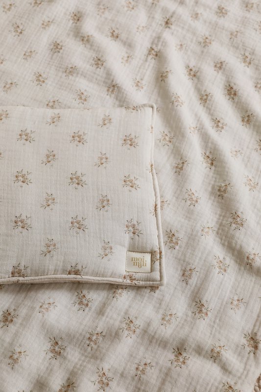 Zestaw muślinowych okładek dziecięcych „Boho Flowers”