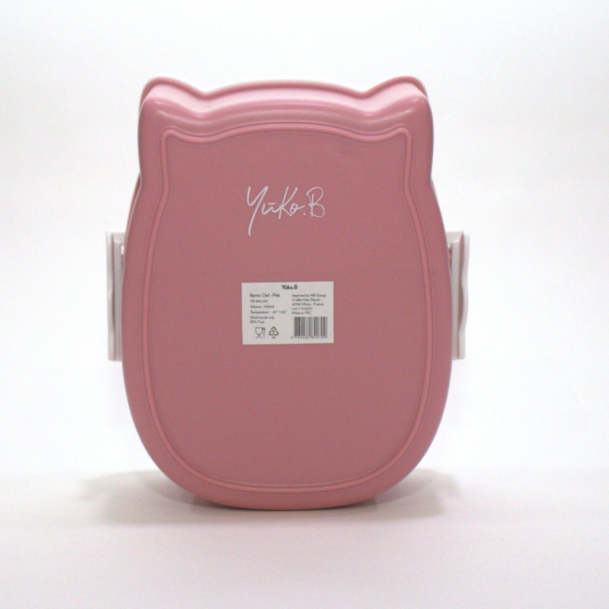 Boite à gouter - Lunchbox hemetique & sans BPA - Chouette Rose