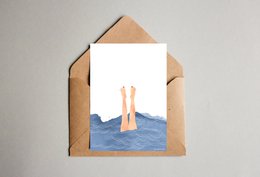 Postkarte 'Sealife'