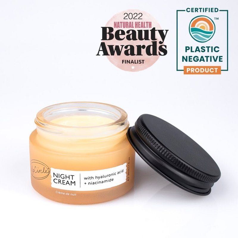 Crème de Nuit à l'Acide Hyaluronique + Niacinamide - Format Voyage